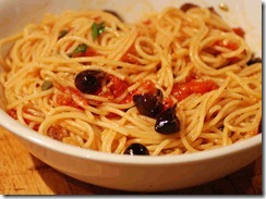 Spaghetti Putanesca, 1