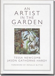 AN ARTIST IN THE GARDEN -Cover